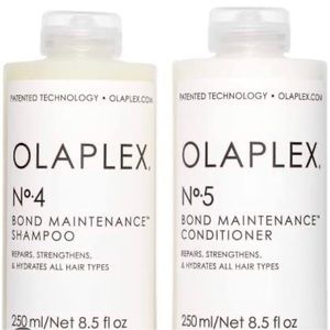 Olaplex bond rebuilder shampoo + conditioner. Never opened.